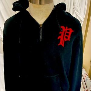 1/4 Zip Hoodie! Polo by Ralph Lauren!